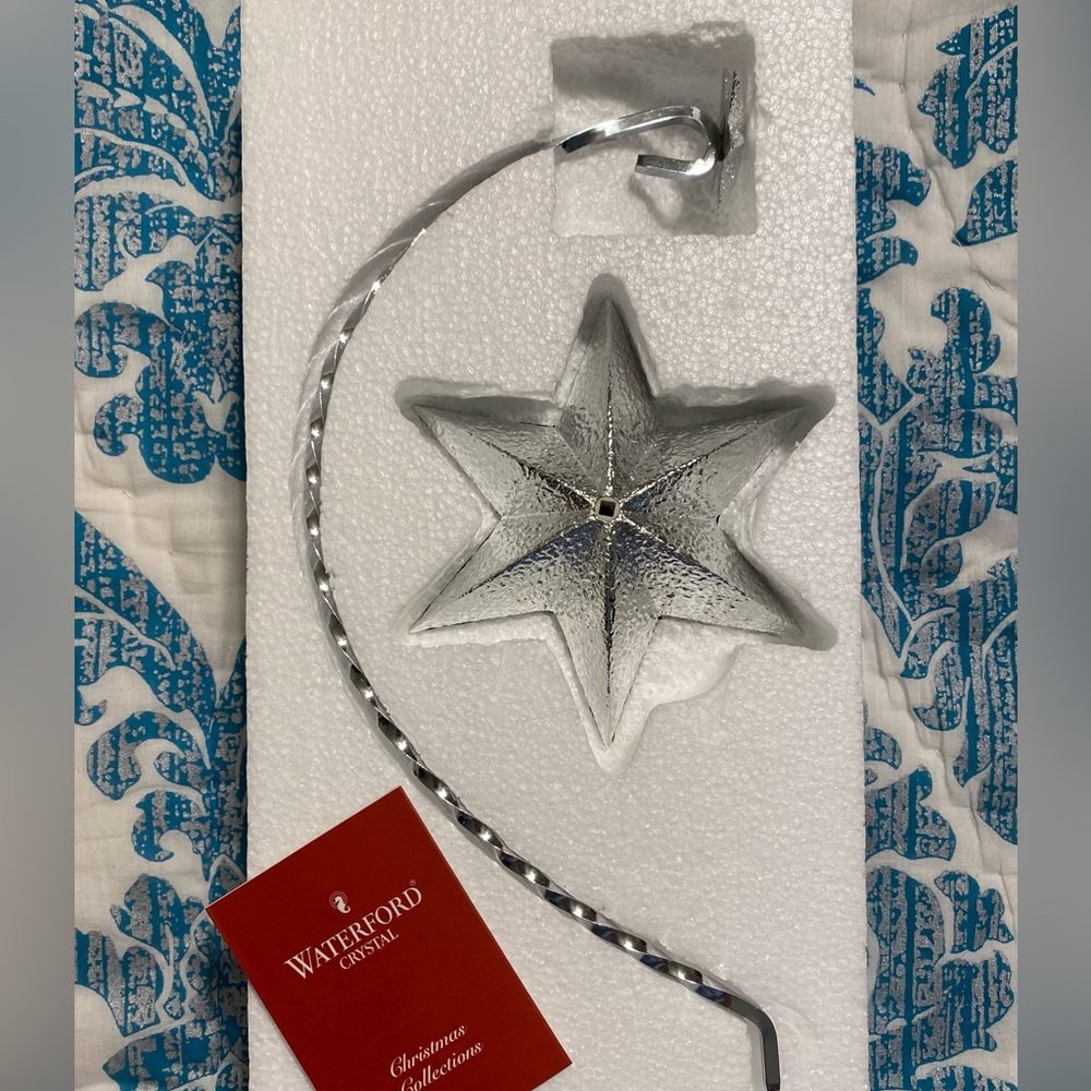 Waterford Crystal Silver Ornament Stand